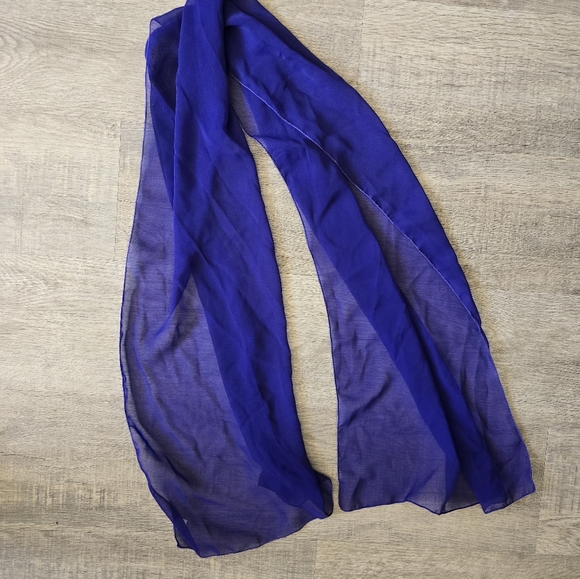 Pretty Purple Scarf - Picture 2 of 2